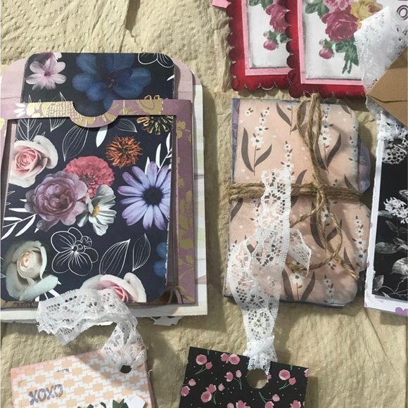 Valentines Bundle No 3 Journal Tags Scrapbooking Handmade - Picture 4 of 7